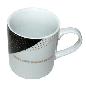 Girls Just Wanna Be CEO Ceramic Coffee Tea Cup Mug By Fringe Studio 12 fl oz